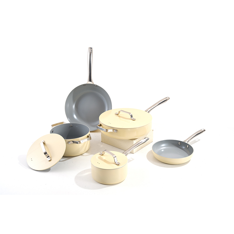TRUE COLOR Aluminium Non-Stick Cookware Set