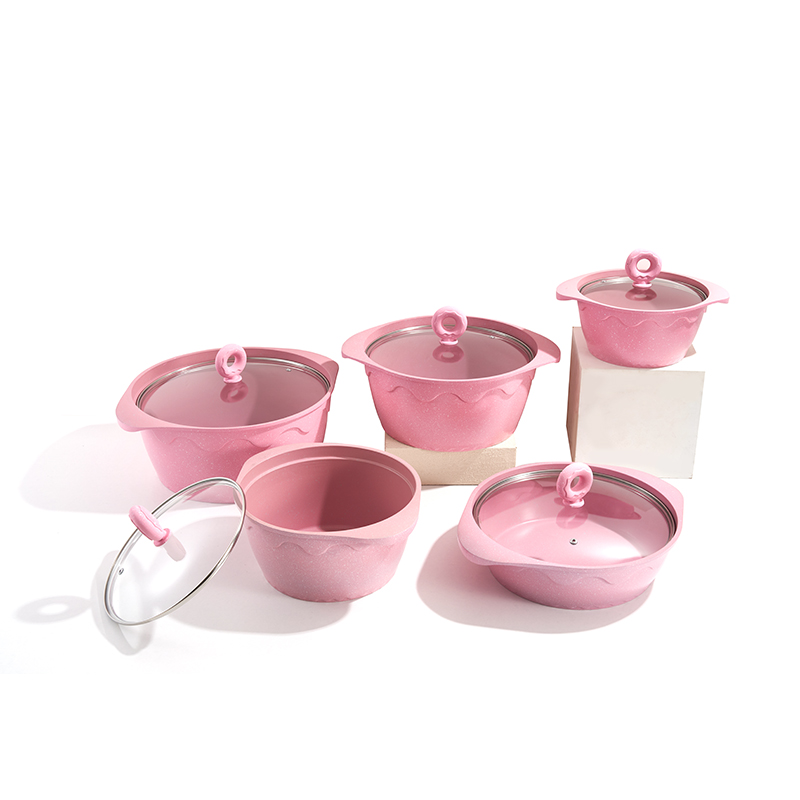 10pcs SweetDonut Aluminum pot Set