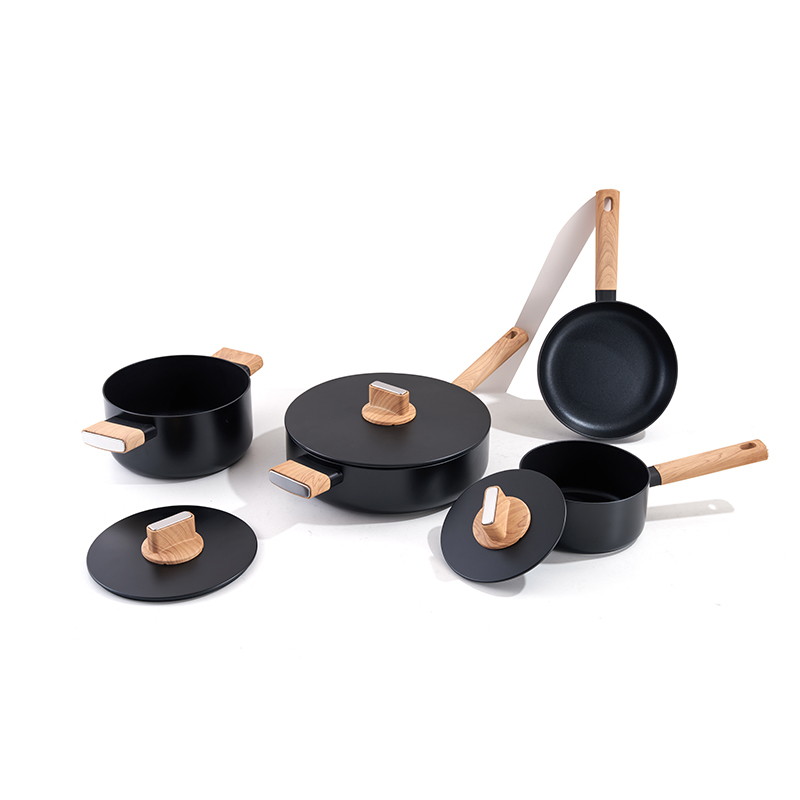 TRUE COLOR Aluminium pot and Pan Set