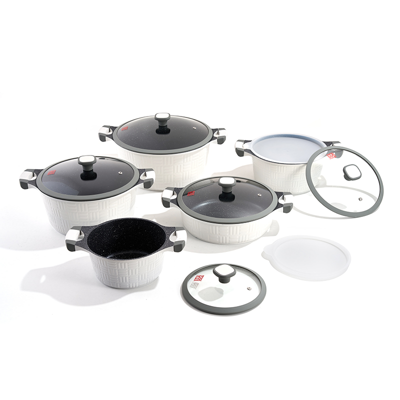 10pcs WovenCove Aluminium pot Set