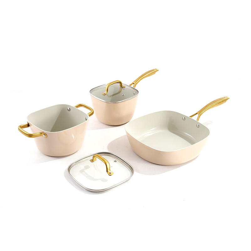 DOME Aluminium Pot and Pan Set