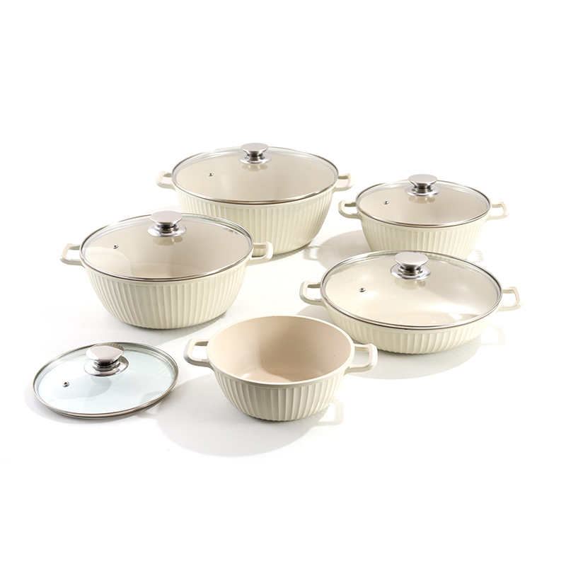 10pcs EverydayRidge Aluminum Pot Set