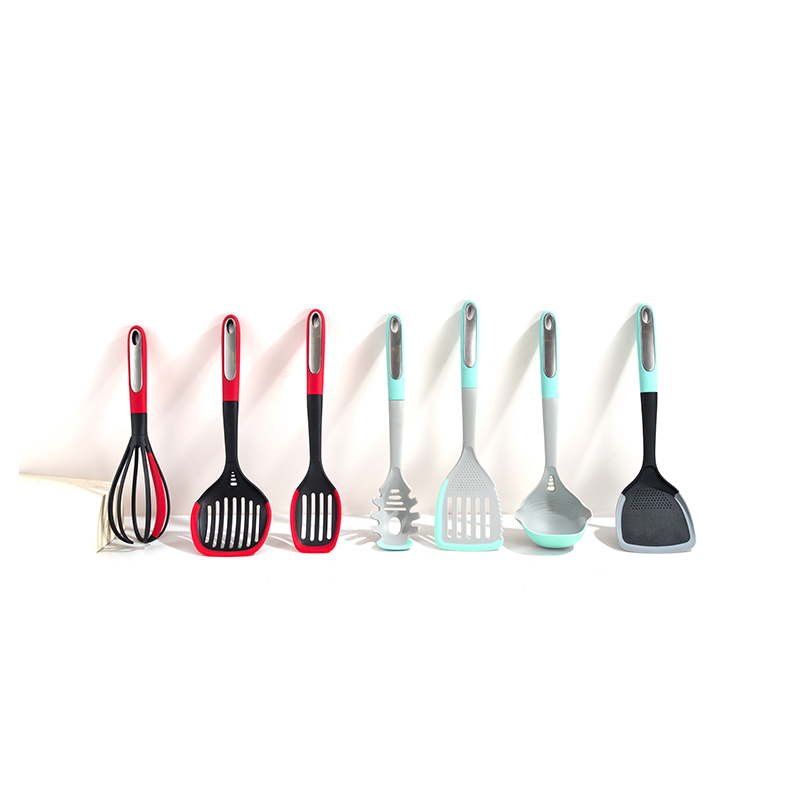 7pcs Two-Tone Silicone Kitchen Utensil Set 
