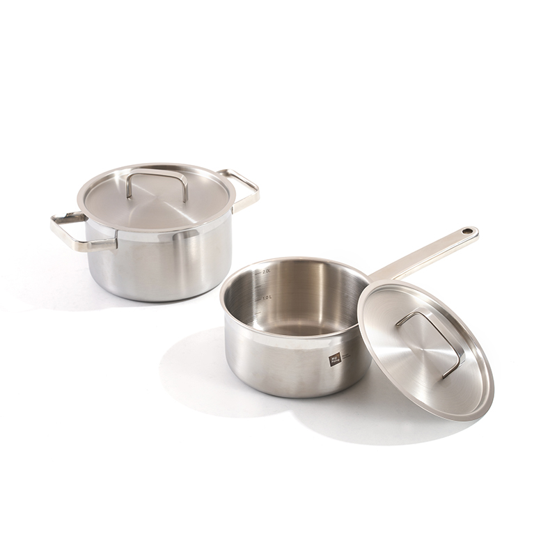 Stainless Steel Cookware with Lid