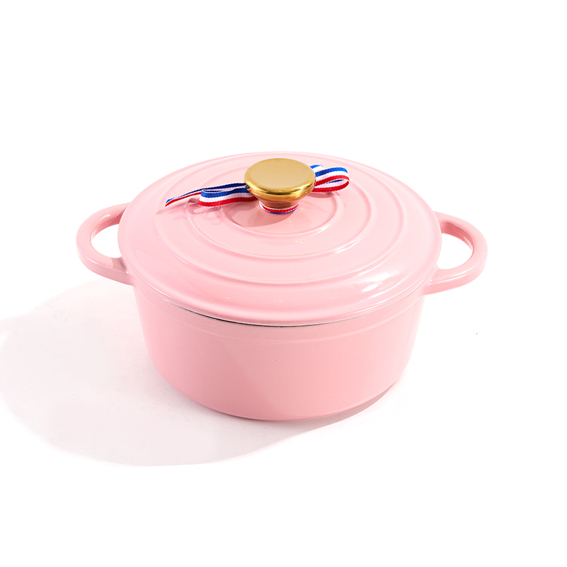 Cast Iron Enameled Dutch Oven Pot