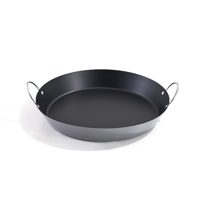 Nonstick Paella Pan with Metal Handle