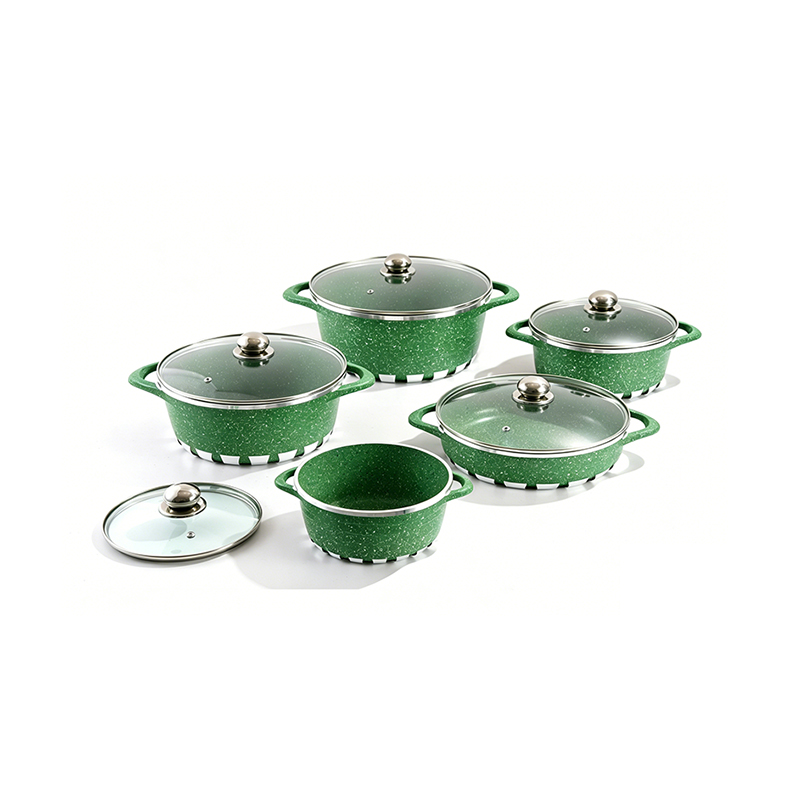 10pcs Spark Aluminium pot Set 10pcs Spark Aluminium pot Set