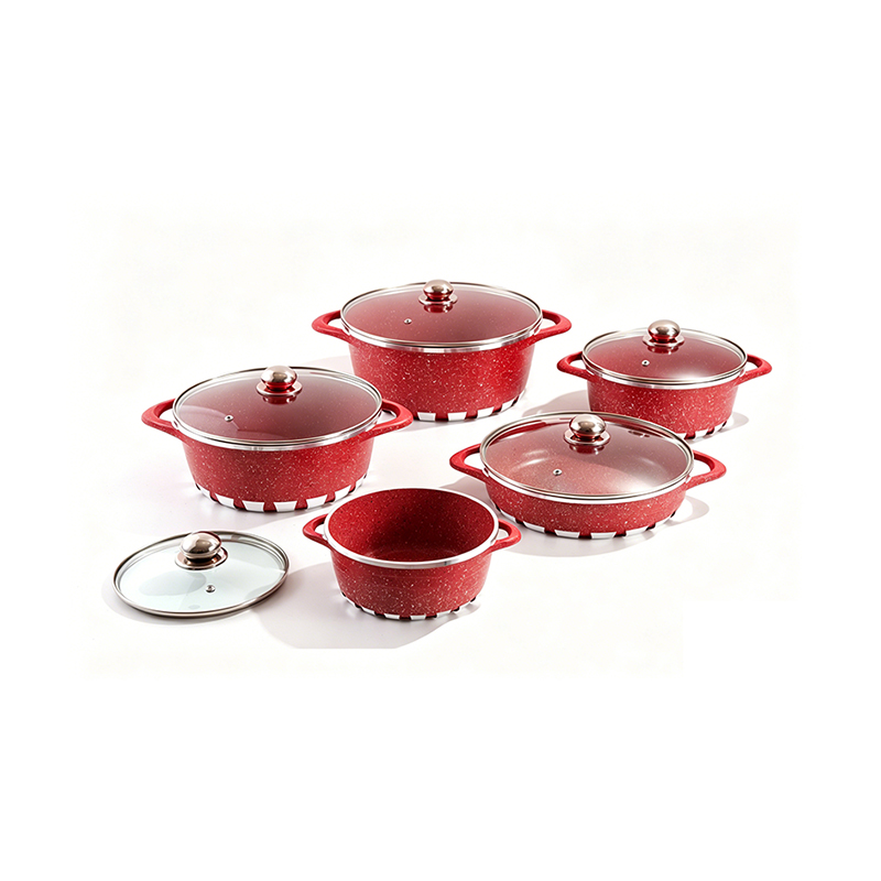 10pcs Spark Aluminium pot Set 10pcs Spark Aluminium pot Set