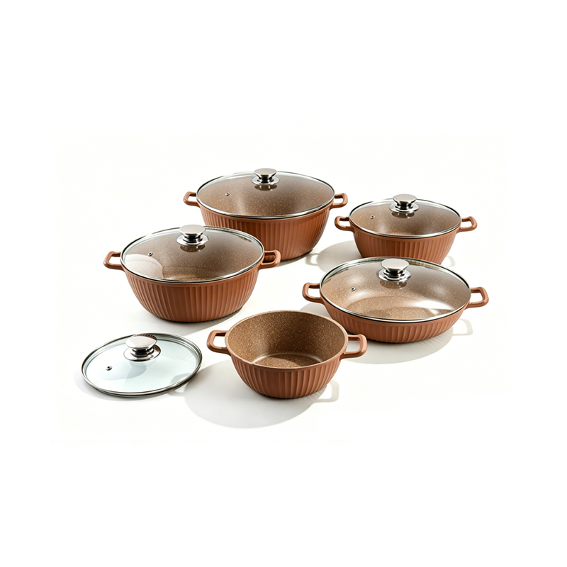 10pcs EverydayRidge Aluminum Pot Set 10pcs EverydayRidge Aluminum Pot Set