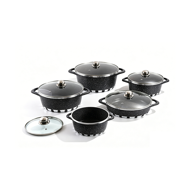 10pcs Spark Aluminium pot Set 10pcs Spark Aluminium pot Set