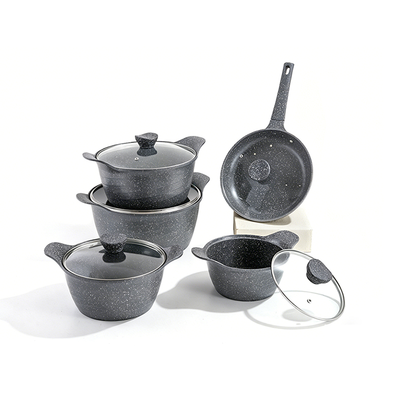 10pcs GranitePro Aluminium Cookware Set 10pcs GranitePro Aluminium Cookware Set