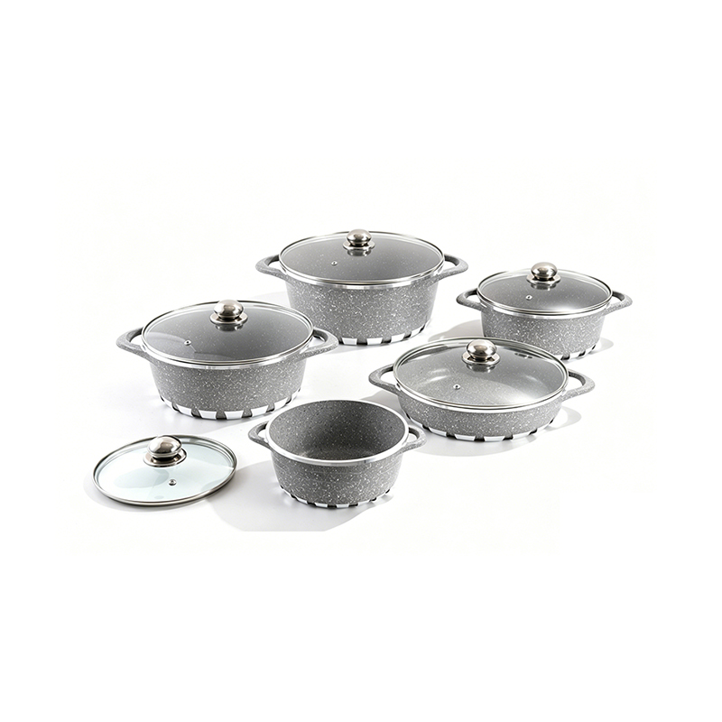 10pcs Spark Aluminium pot Set 10pcs Spark Aluminium pot Set