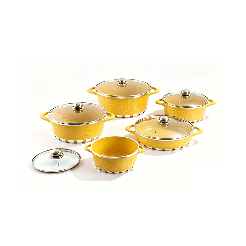 10pcs Spark Aluminium pot Set 10pcs Spark Aluminium pot Set