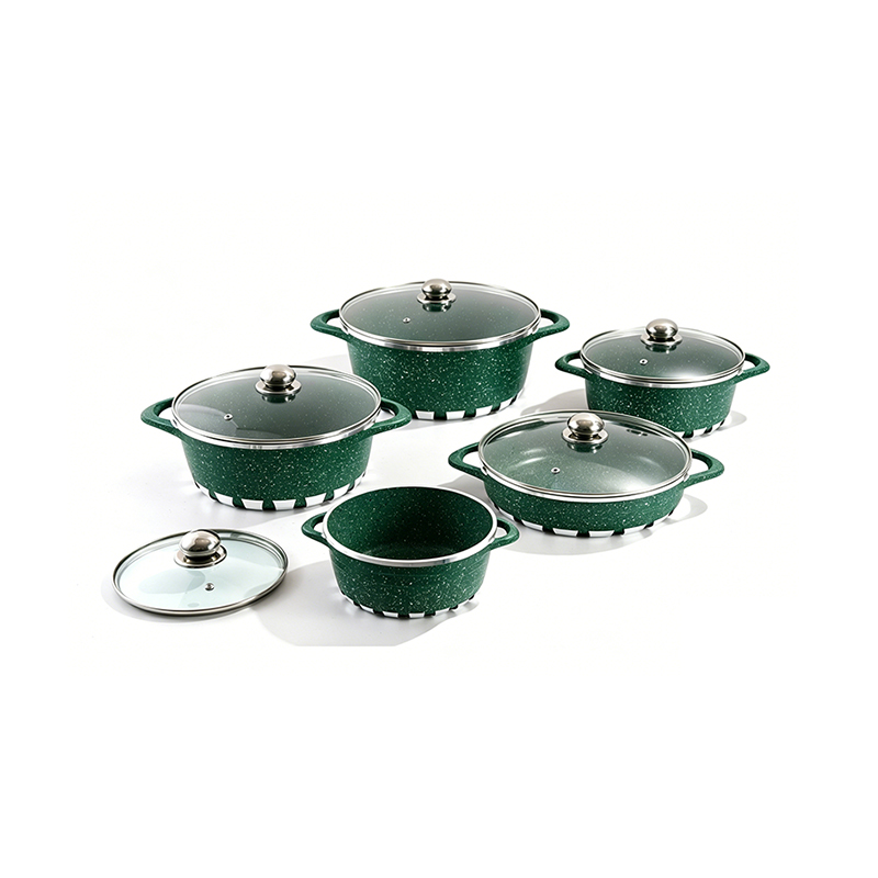 10pcs Spark Aluminium pot Set 10pcs Spark Aluminium pot Set