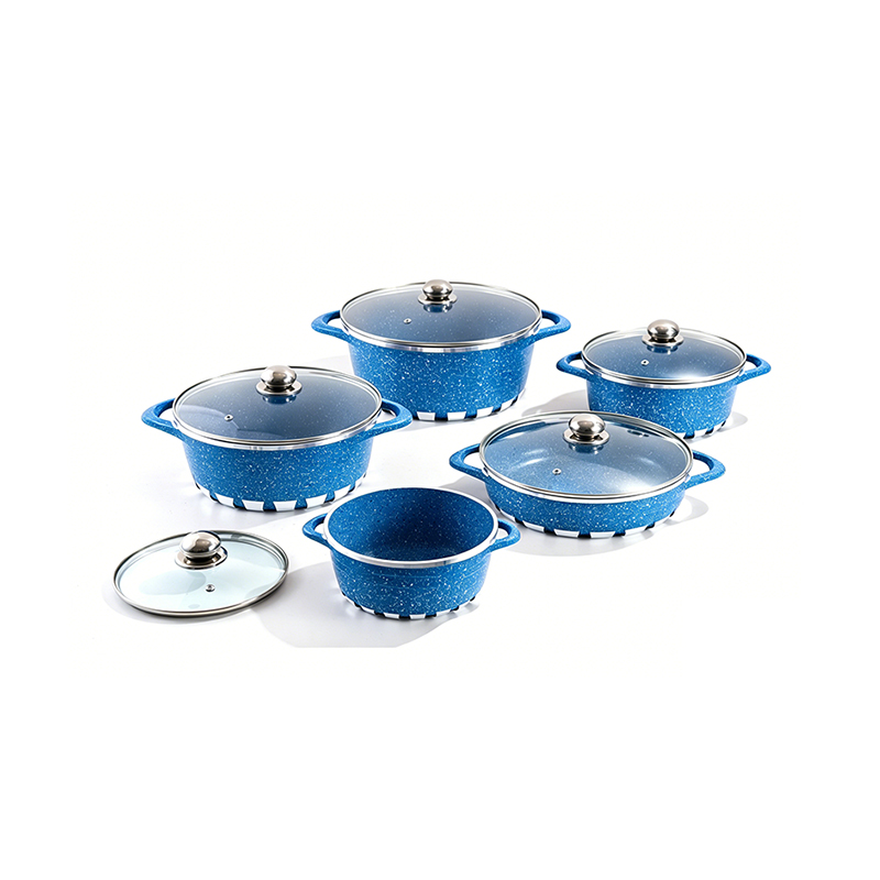 10pcs Spark Aluminium pot Set 10pcs Spark Aluminium pot Set